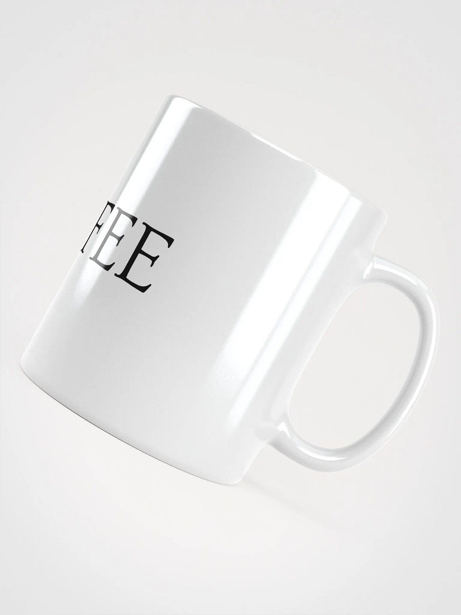 COFFEE- Glossy Coffee Mug (WHITE) product image (5)