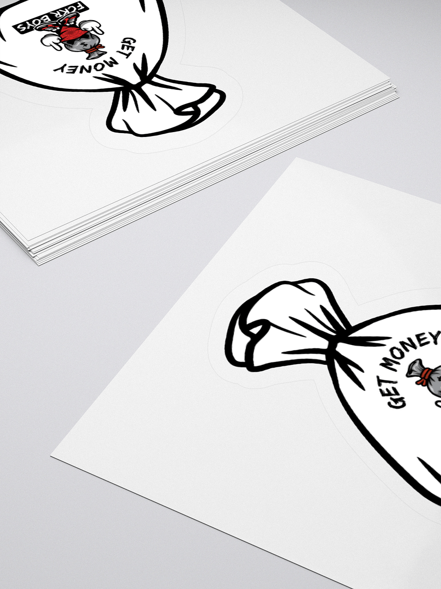 GET MONEY FCKR BOY Stickers product image (4)