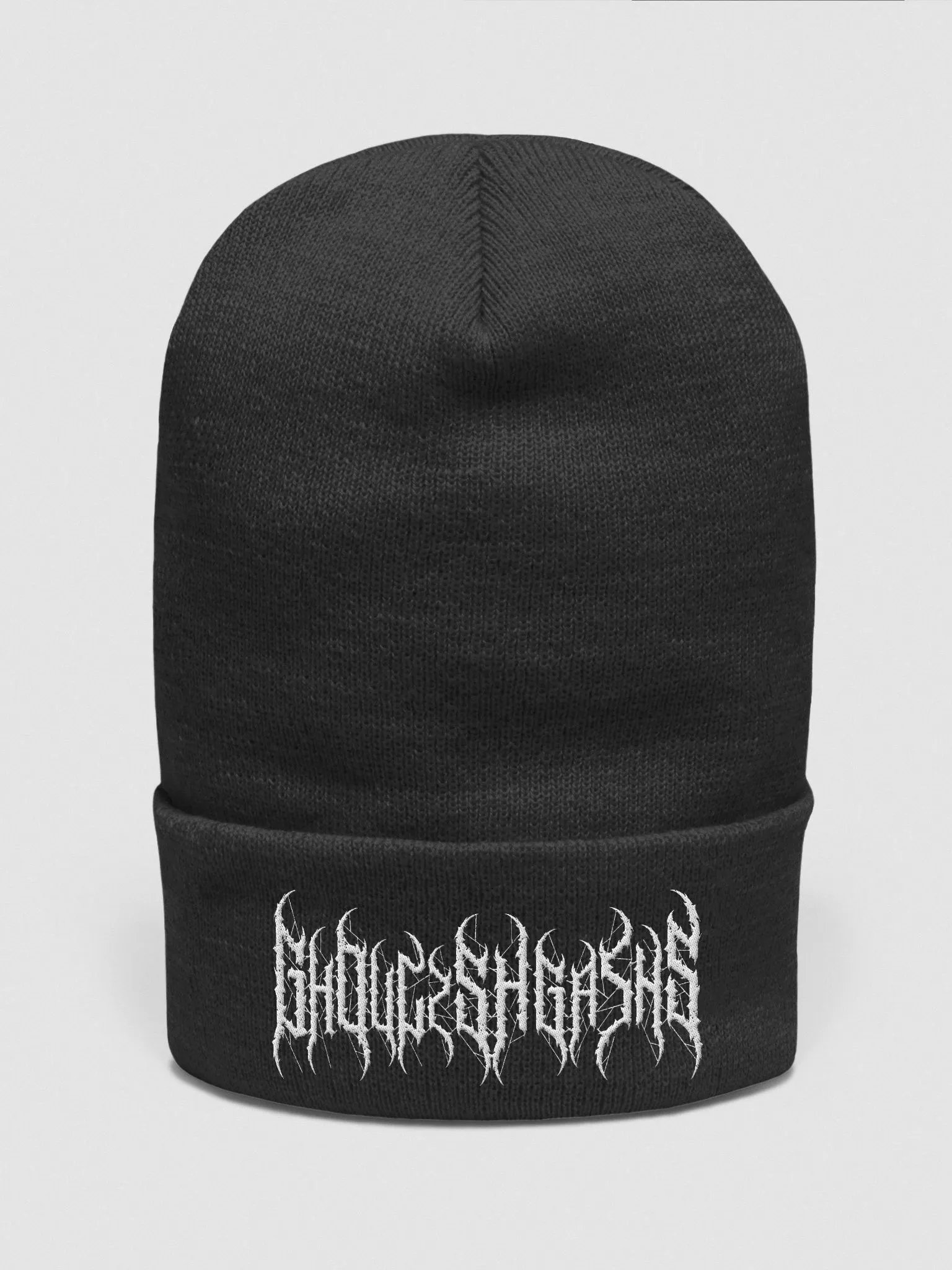 Ghoulish Gains Beanie (Brutal Logo) product image (1)