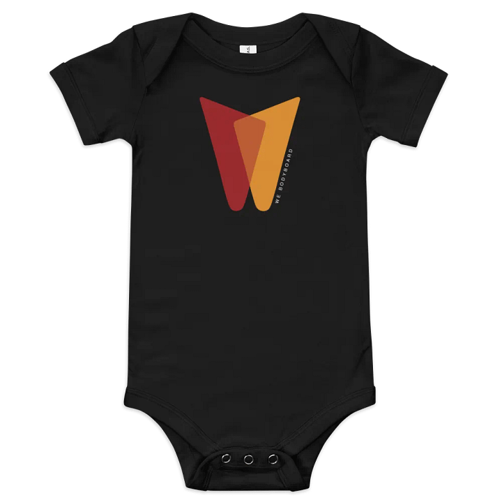 We Bodyboard Autumn Logo // Baby Bodysuit product image (1)