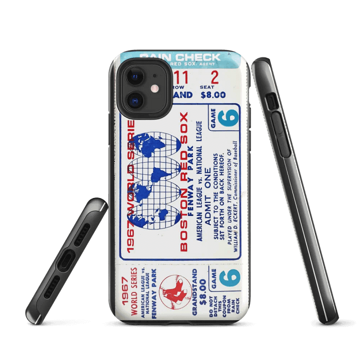1967 World Series Ticket iPhone® Tough Case product image (1)
