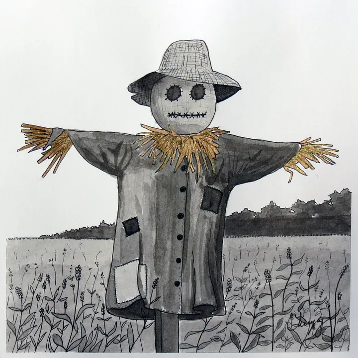 Scarecrow - Original Drawing product image (2)