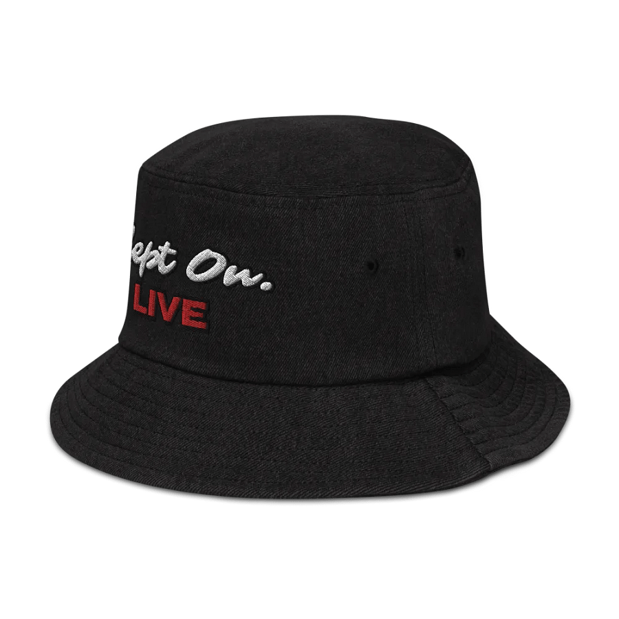 Slept On. Live Embroidered Bucket Hat product image (4)