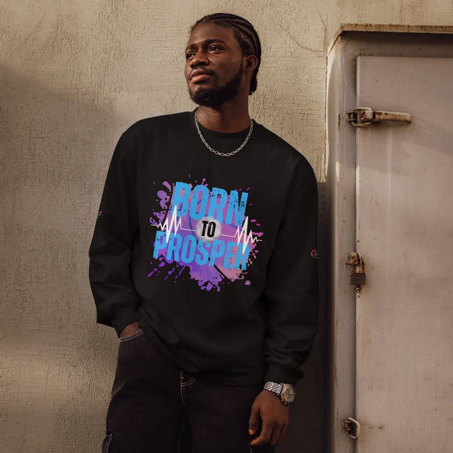 Born to Prosper Unisex Long Sleeve Shirt product image (11)
