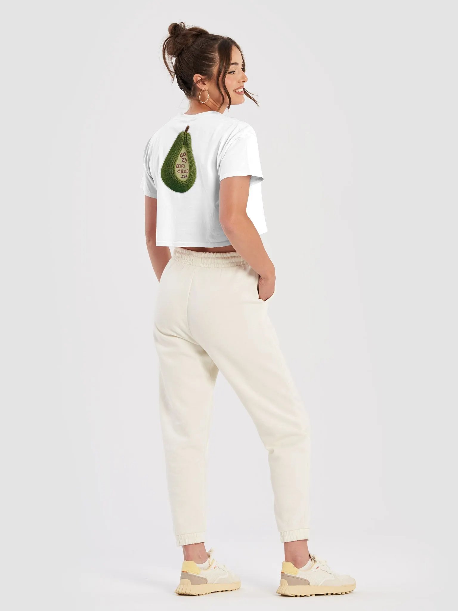 CozyAvocado Women's Premium Strawberry Crop Top #7 product image (8)