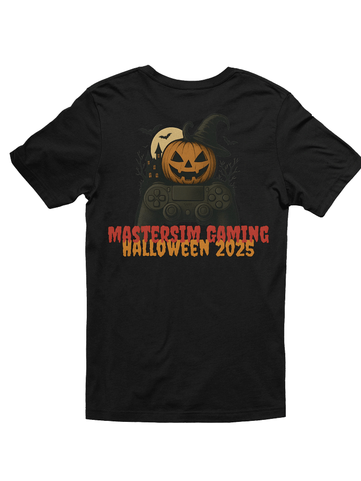 Limited Edition MasterSim Gaming Halloween 2025 T-Shirt (Dark Colors) product image (16)