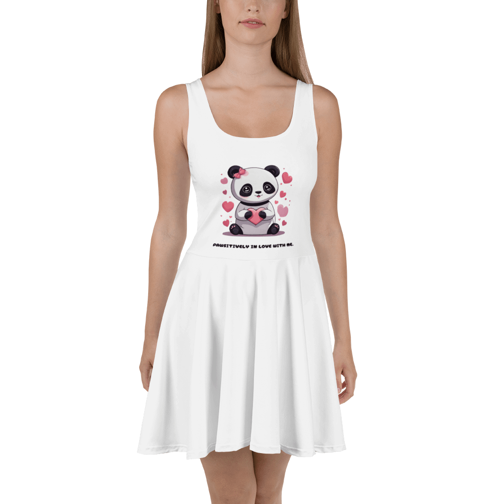 Panda Love All-Over Print Skater Dress product image (1)
