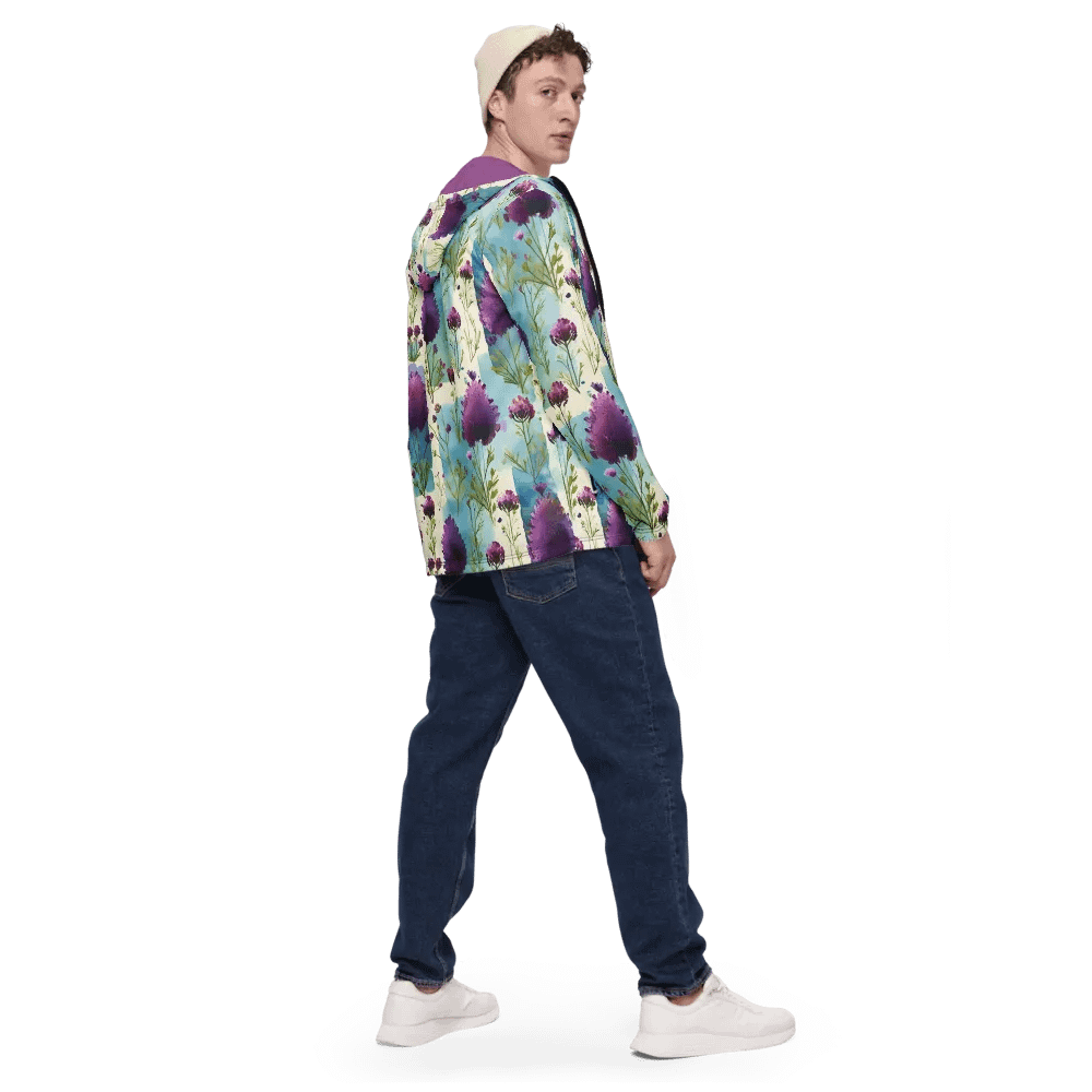 Violet Adventure All-Over Print Windbreaker product image (3)