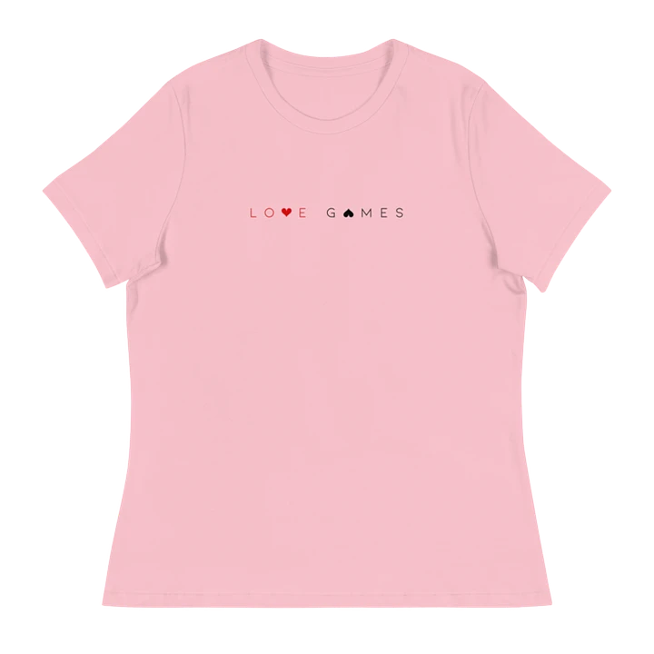 Love Games Women's Tee - Pink product image (1)