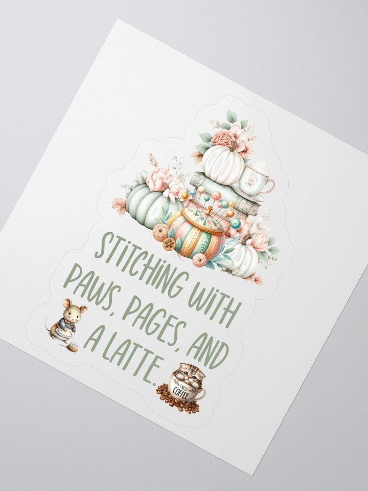 Whimsical Stitching and Crafting Sticker Set product image (2)