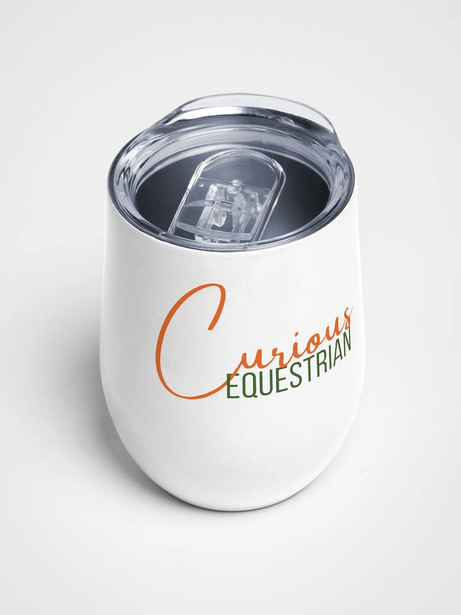 Curious Equestrian Wine Tumbler product image (3)