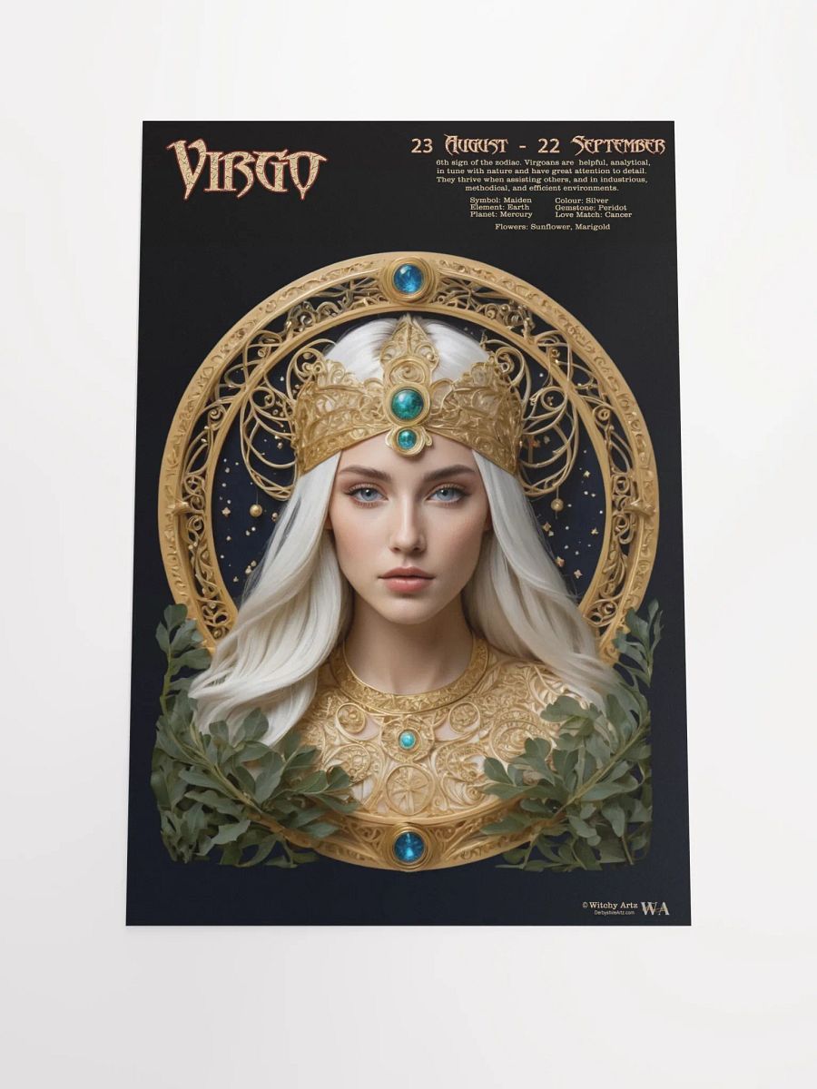 Western Zodiac Poster - VIRGO product image (1)
