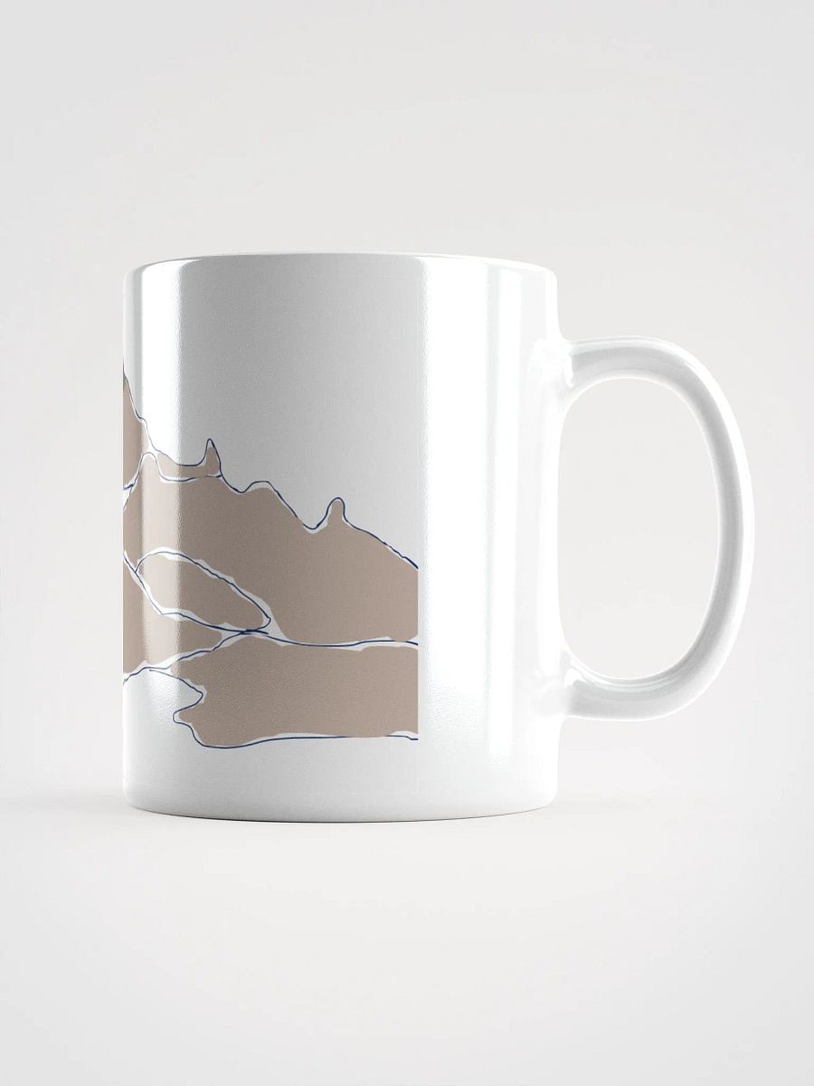 Gilbert Peak mug (tan sketch) product image (1)