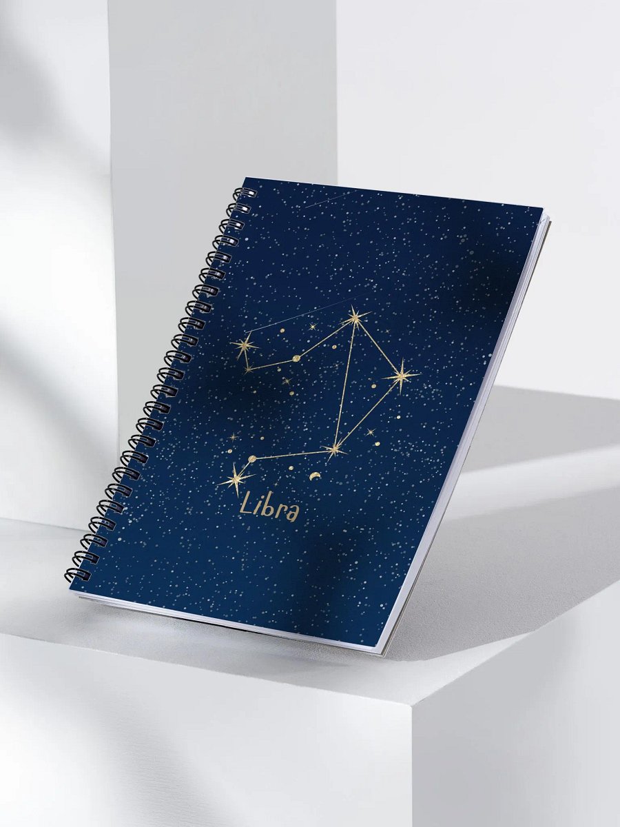 Libra Constellation Notebook product image (3)