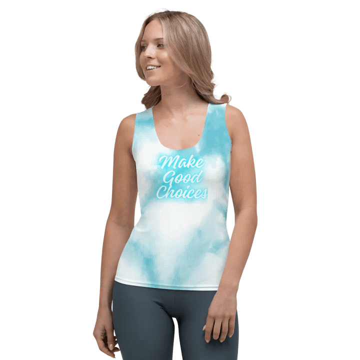 Make Good Choices Ladies Tank Top product image (1)
