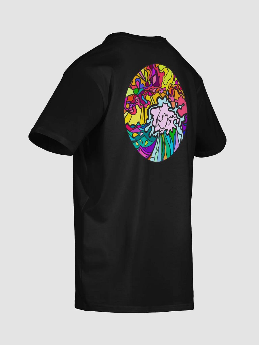 Energetic Swirls Unisex Premium T-Shirt - Wave at Sunset product image (30)