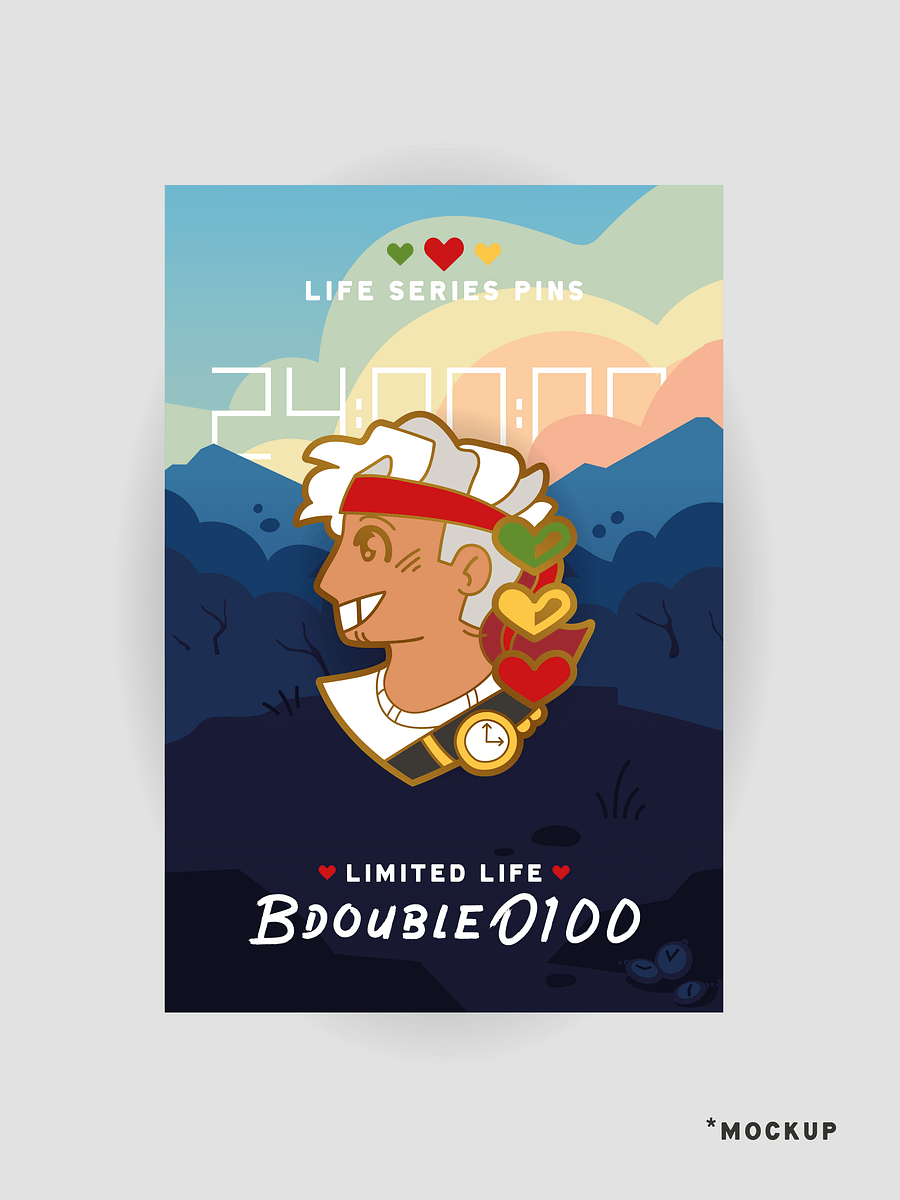 *PREORDER* BdoubleO100 - Hard Enamel Pin product image (1)