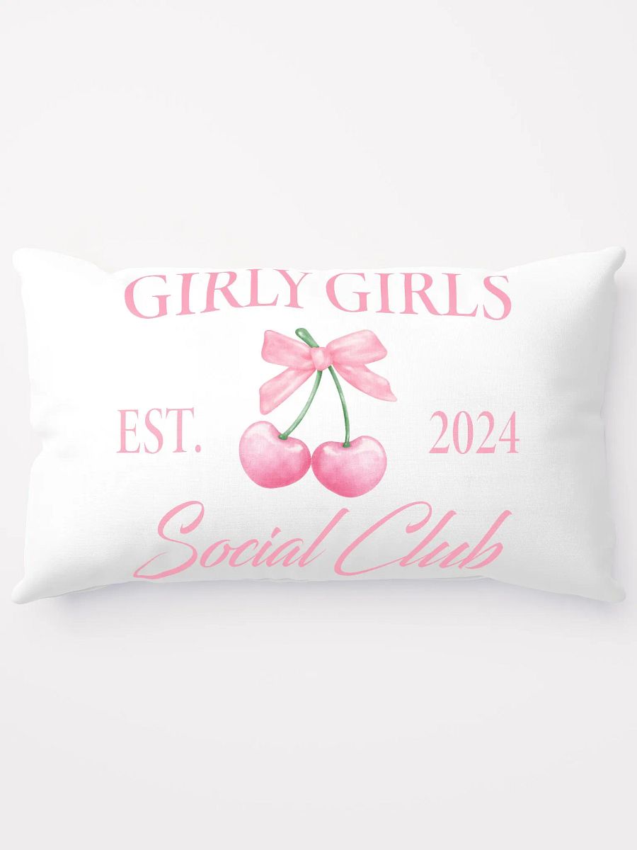 'Girly-Girls Social Club' Pillow product image (10)