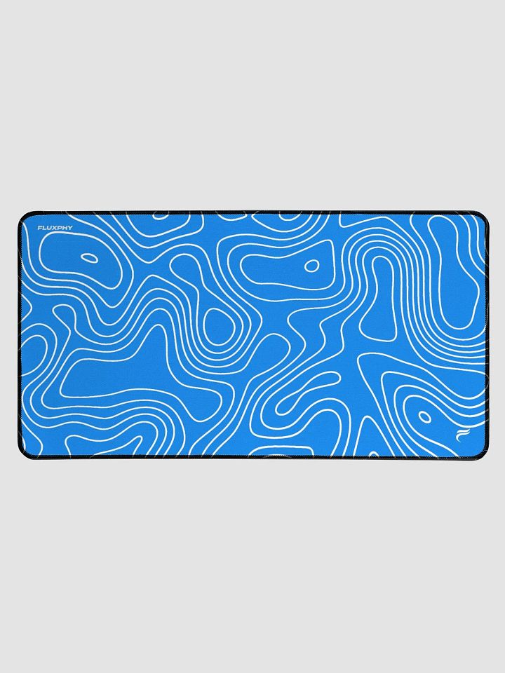 Light Blue Topography Mousepad by Fluxphy product image (1)