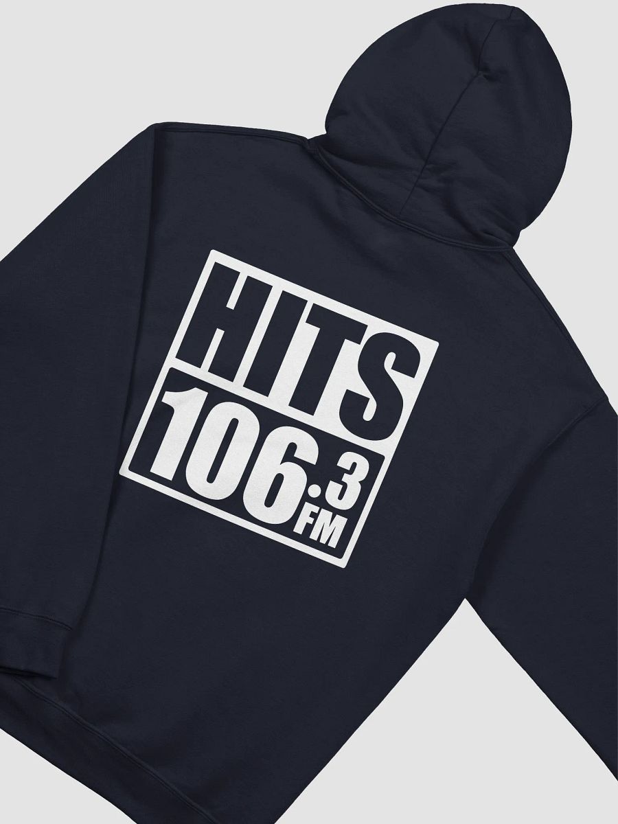 Hits 1063 White Logo Unisex Hoodie product image (4)