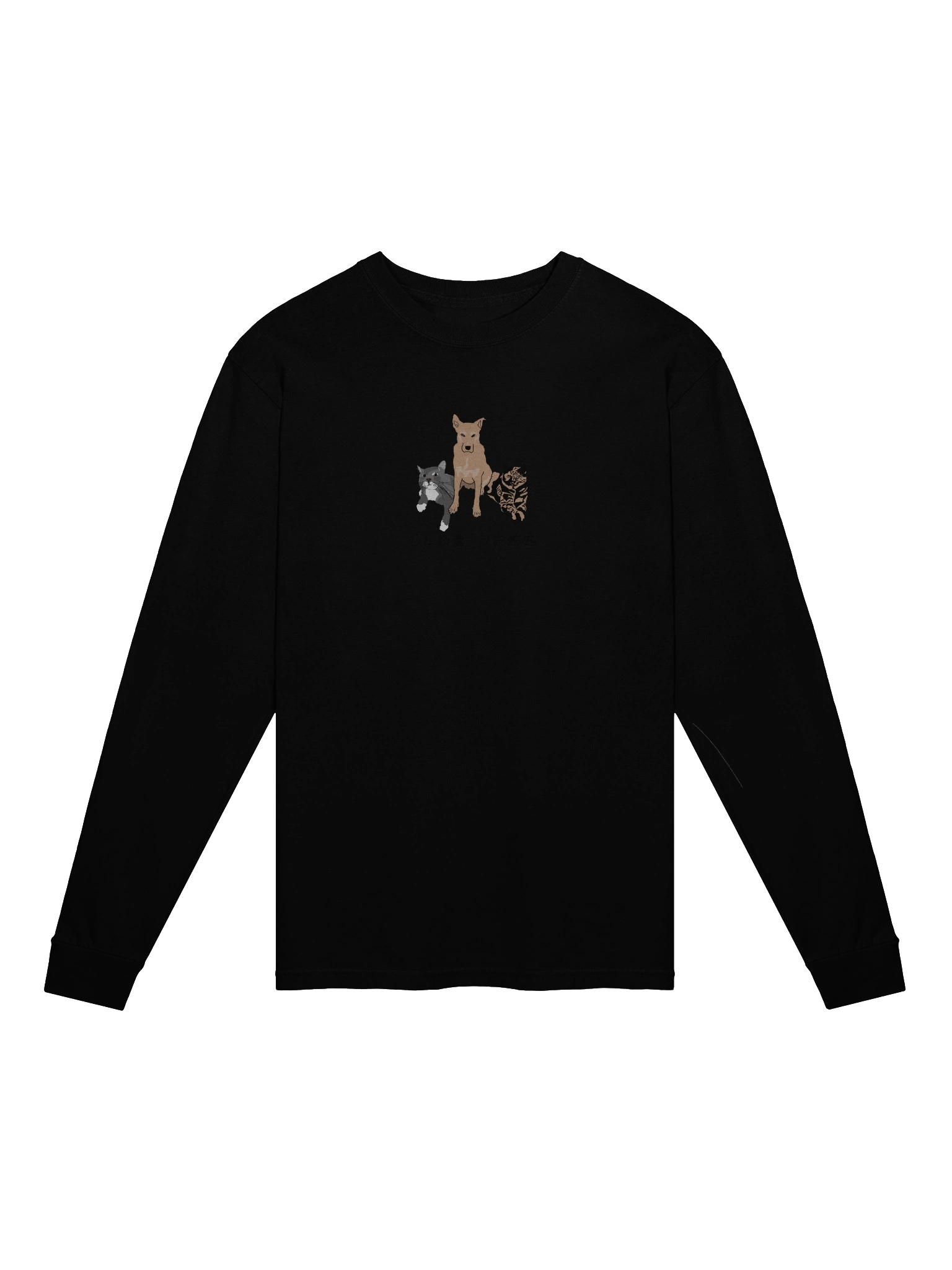 Club Jess Three Pets long sleeve shirt | thejesticle product image (3)