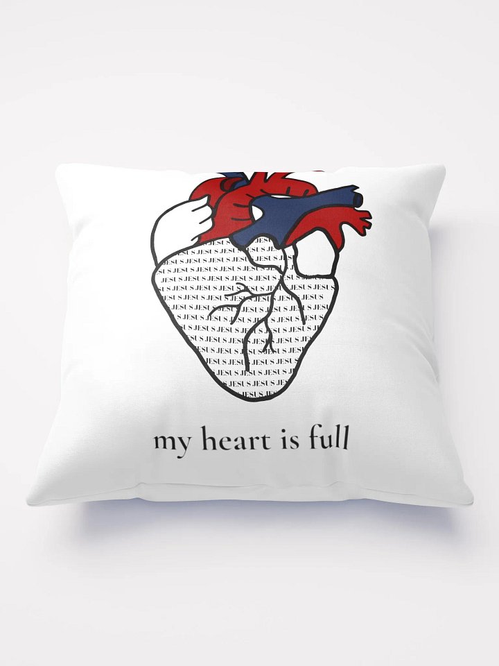 my heart is full pillow product image (1)