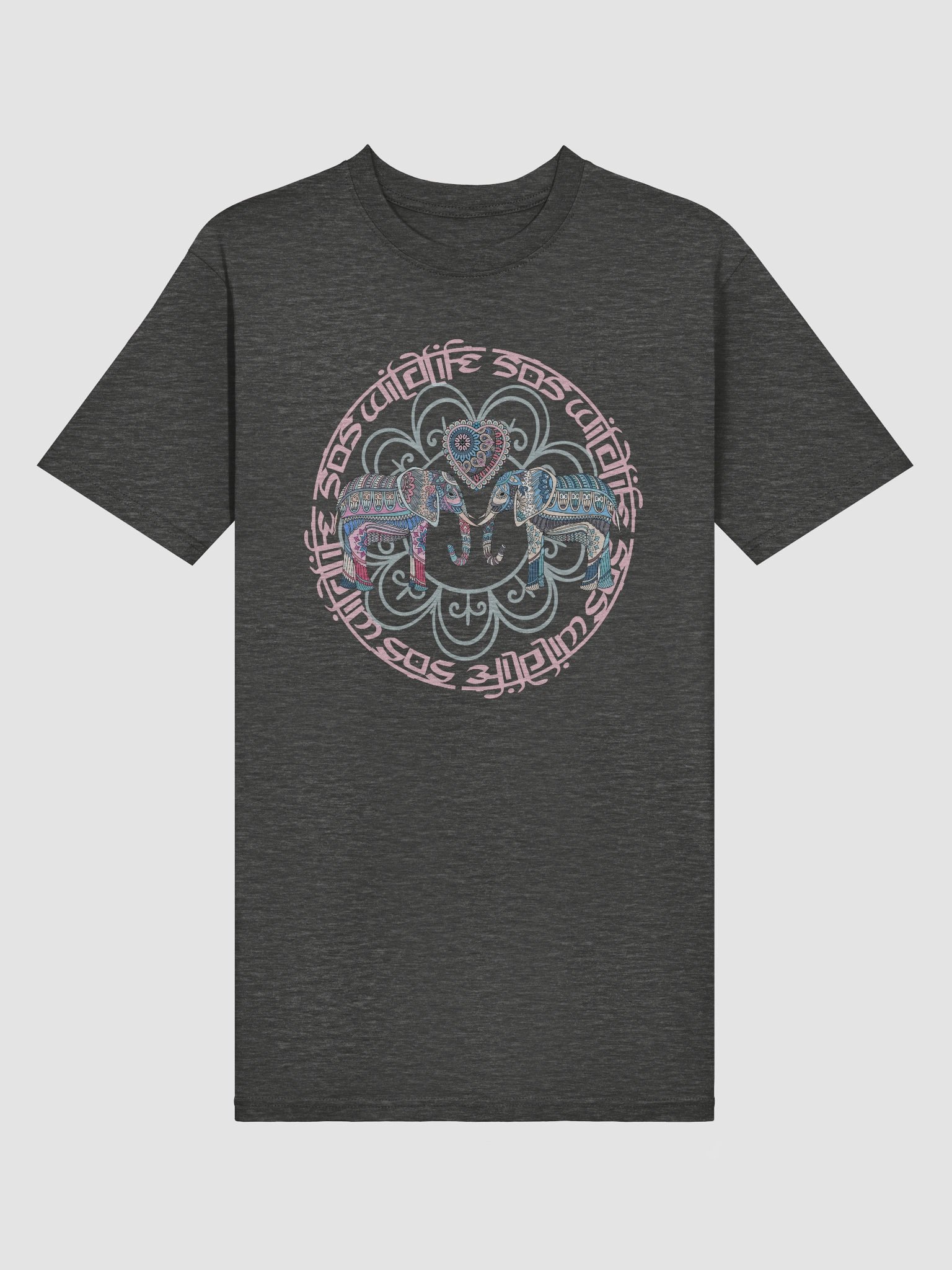 Mandala Elephants and Heart product image (6)
