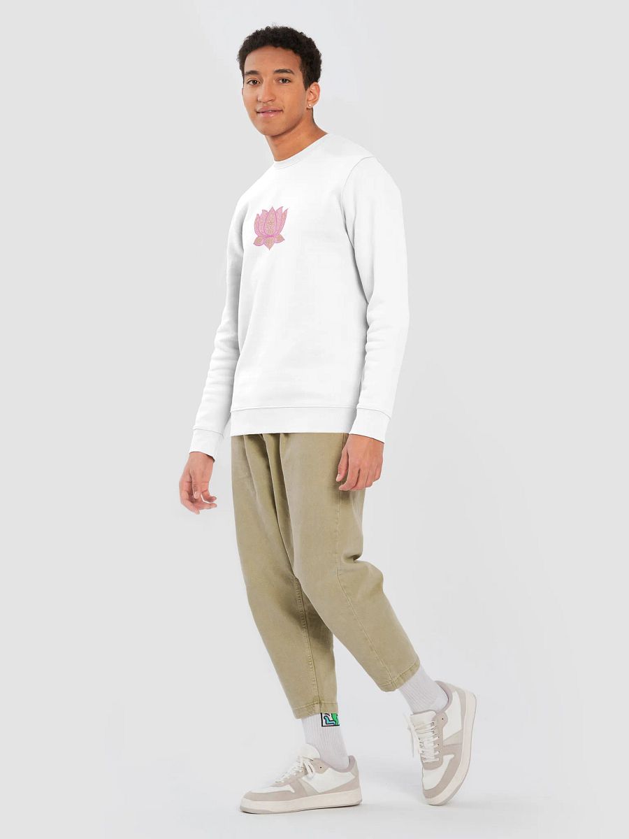 Golden Lotus Organic Sweatshirt product image (9)