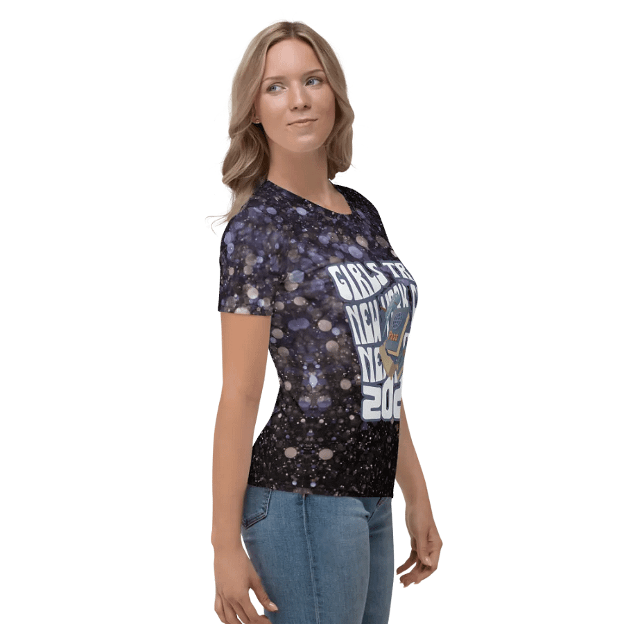 Girls Trip New York 2024 All Over Print T-shirt product image (3)