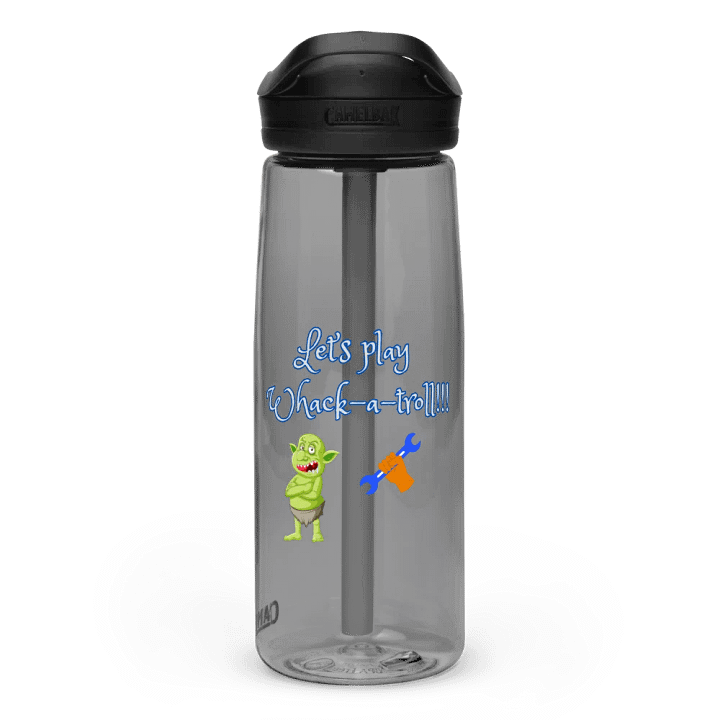Whack-a-Troll Sports Water Bottle product image (1)