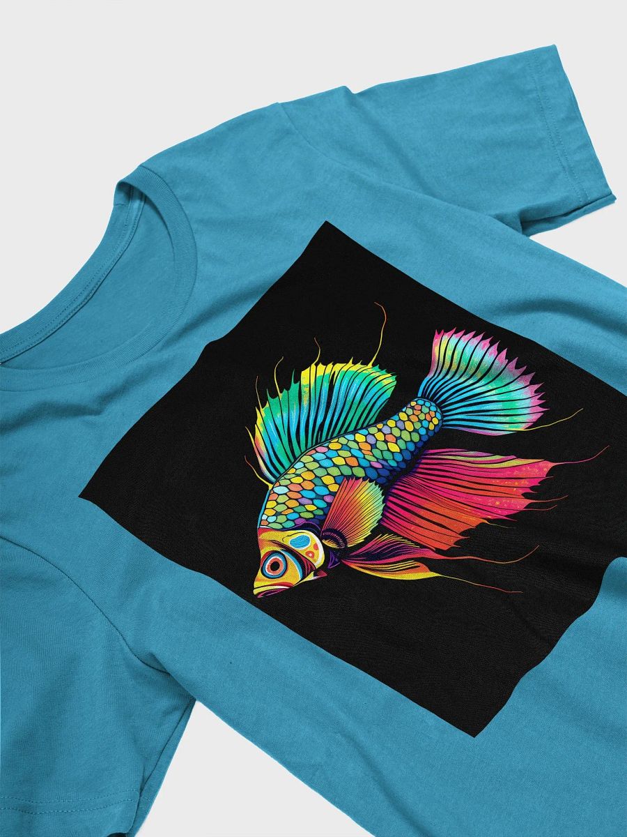 Rainbow tones beta fish Iconic Comfort Tee product image (3)
