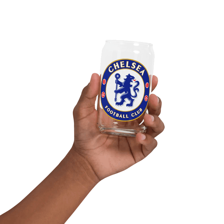 Chelsea FC Soccer Team - Can-Shaped Glass product image (2)