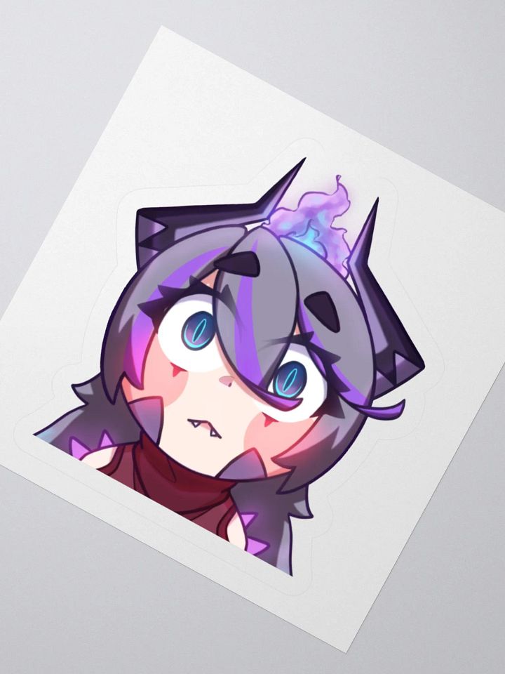 PhibiFlushed Sticker product image (2)
