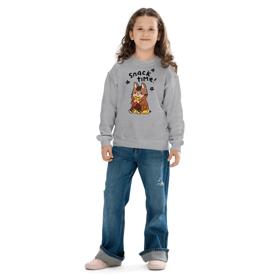 snack time sweatshirt (kids) product image (4)