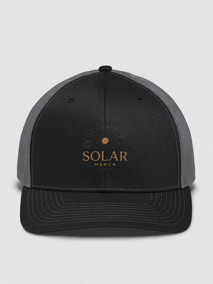 BL solar merch logo trucker hat product image (1)