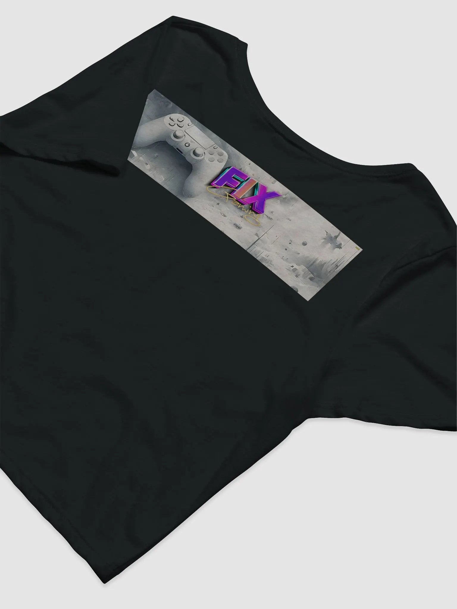 Neon FIX Gaming Crop Tee product image (17)
