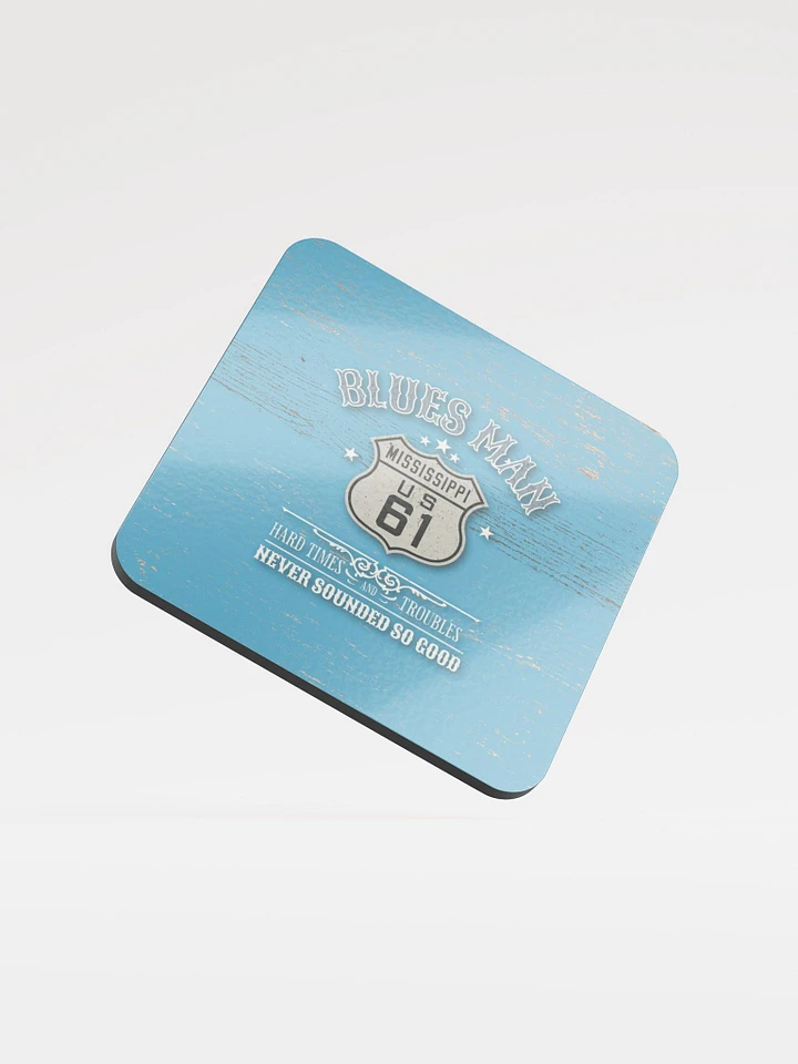 Blues Man Beverage Coaster product image (1)