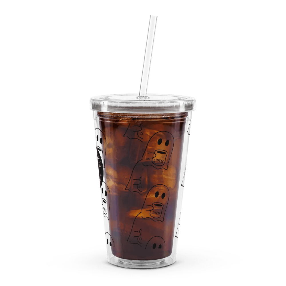 Spooky Spice | Clear Evergreen Tumbler (Black) product image (12)