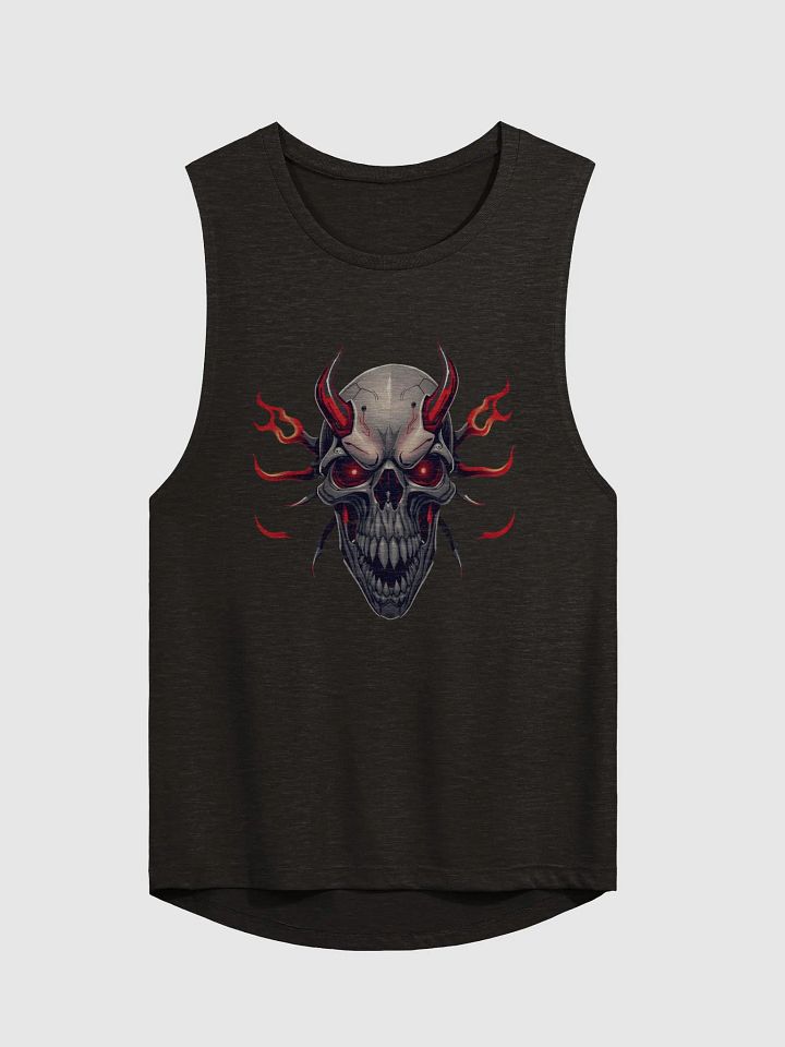 Inferno Skull Flowy Muscle Tank Bella+Canvas (Women's) product image (1)