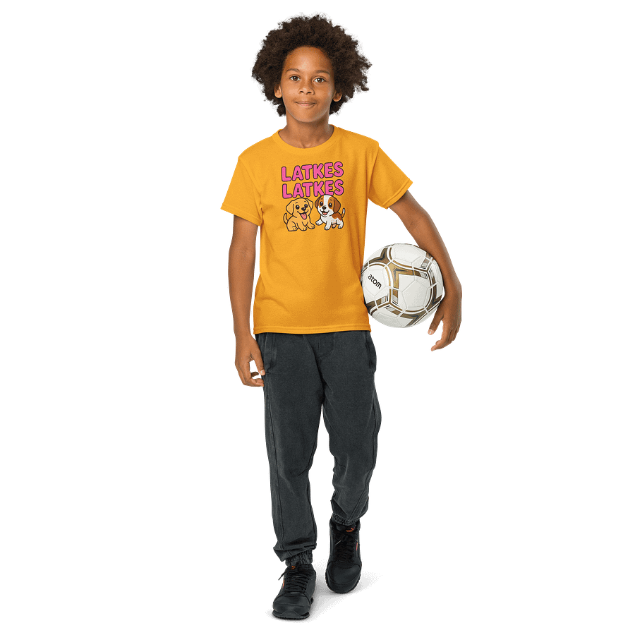 Latkes Latkes T-shirt (Youth Size) product image (3)