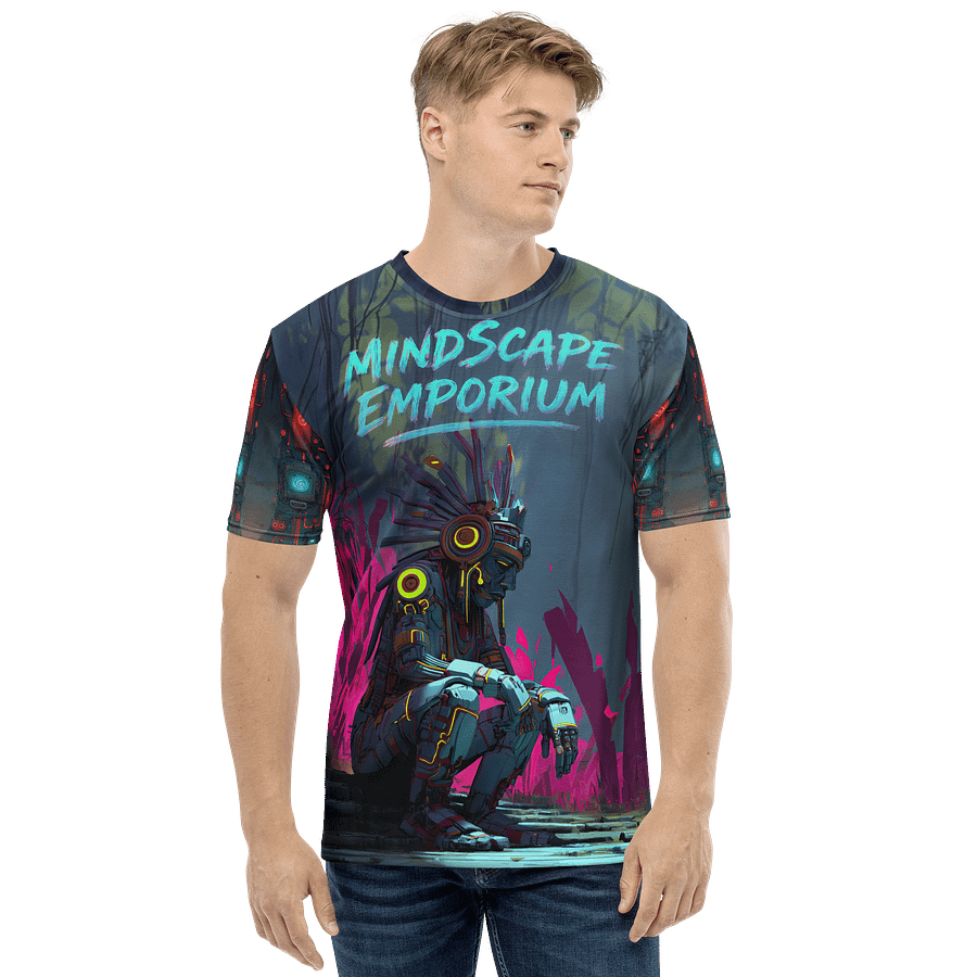 Digital Shaman – Mindscape Emporium Neon Graffiti Tee product image (2)