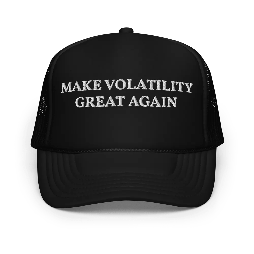 Make Volatility great again - Embroidered Trucker Cap Hat product image (1)