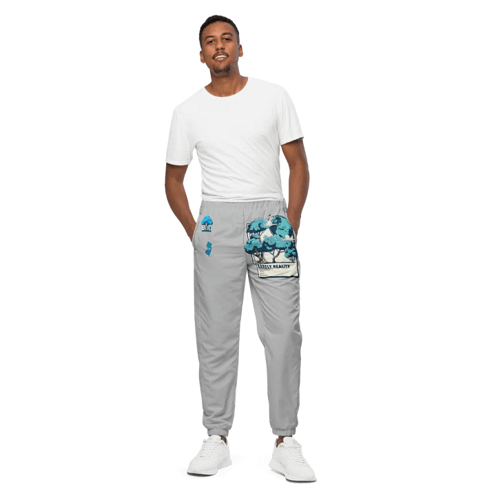 "JERSEY MADE" TRACK PANTS (CREAM) product image (1)