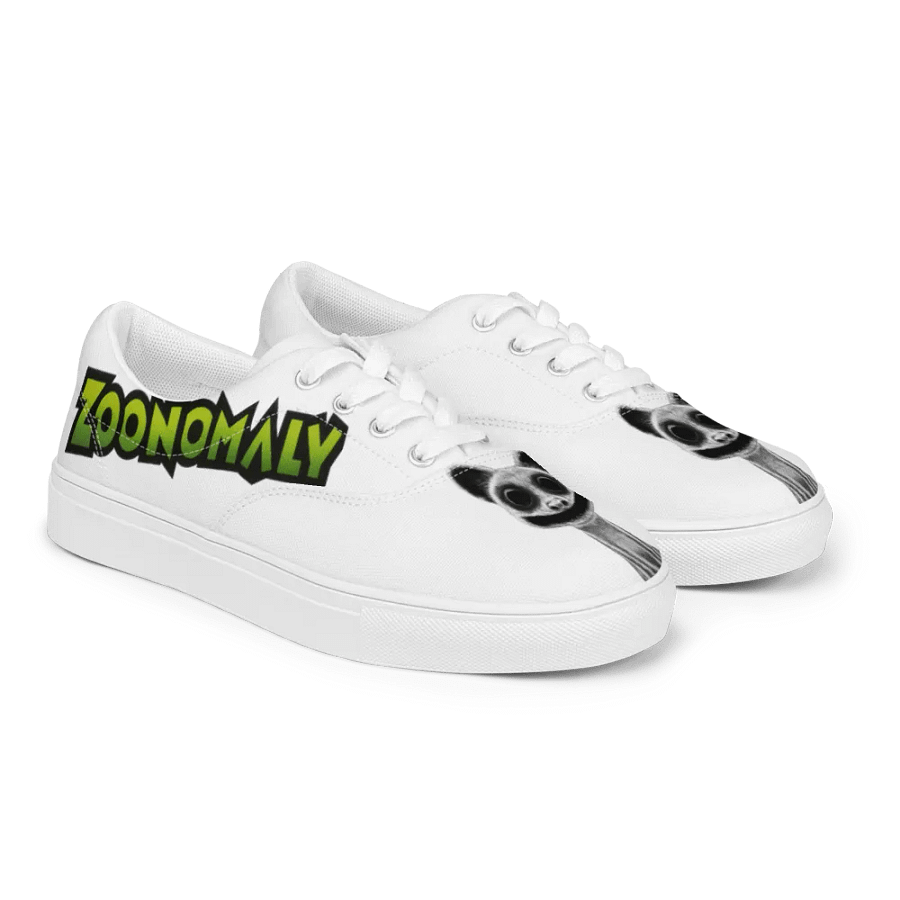 Zoonomaly Cat Men's Lace-Up Canvas Shoes product image (6)