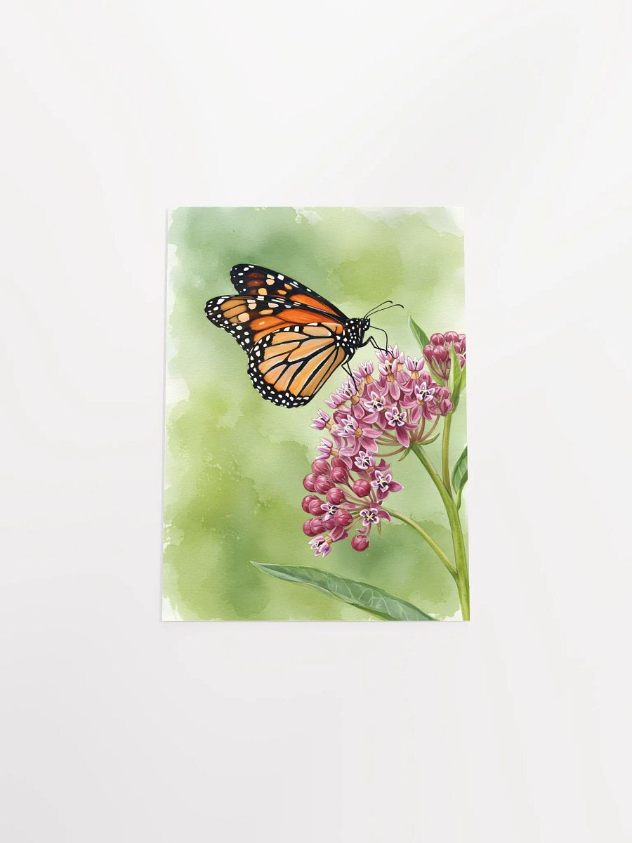 Milkweed Majesty: The Monarch’s Dance Poster product image (4)