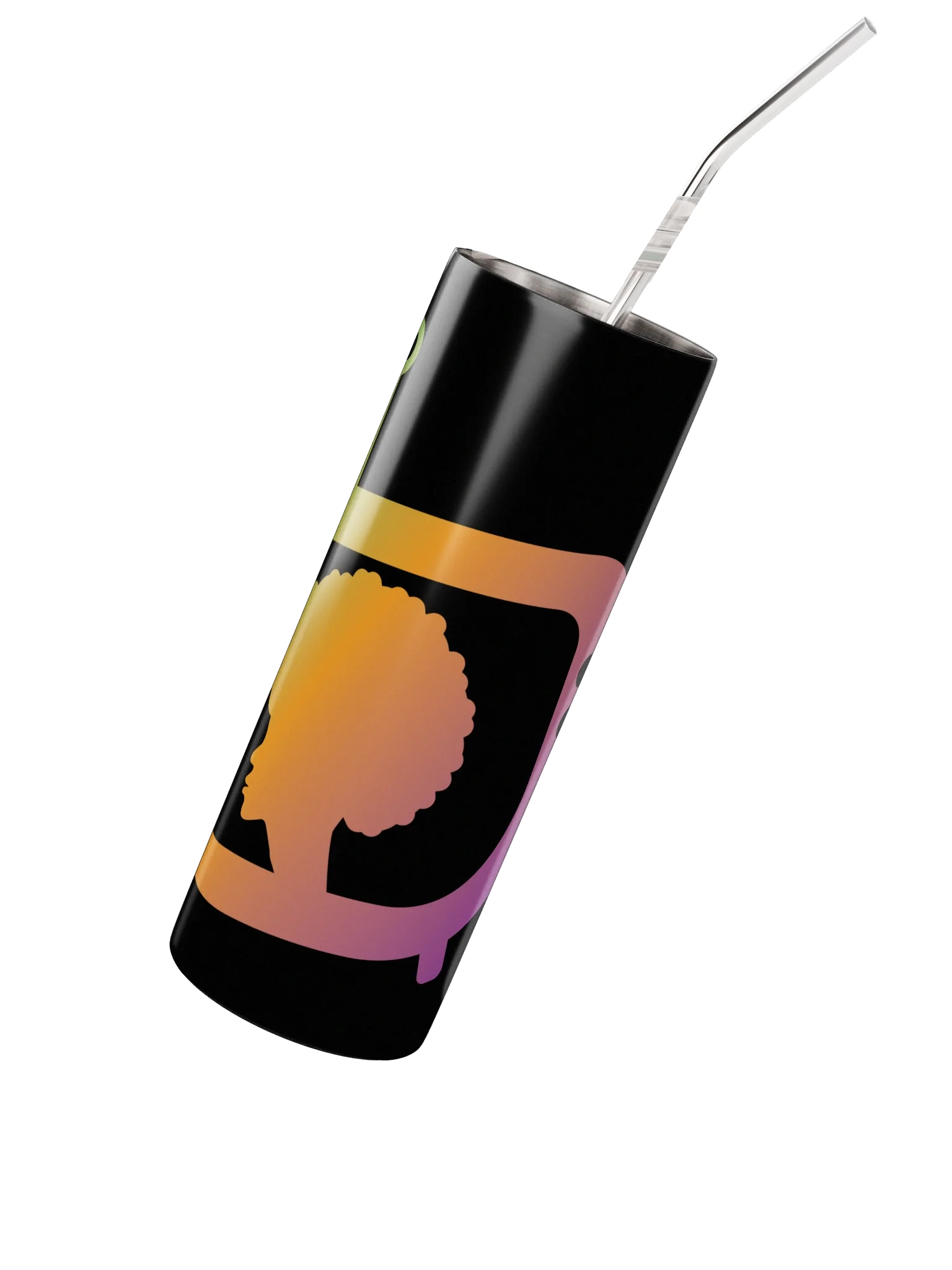 Throwback Repped Logo Cup with Straw product image (2)