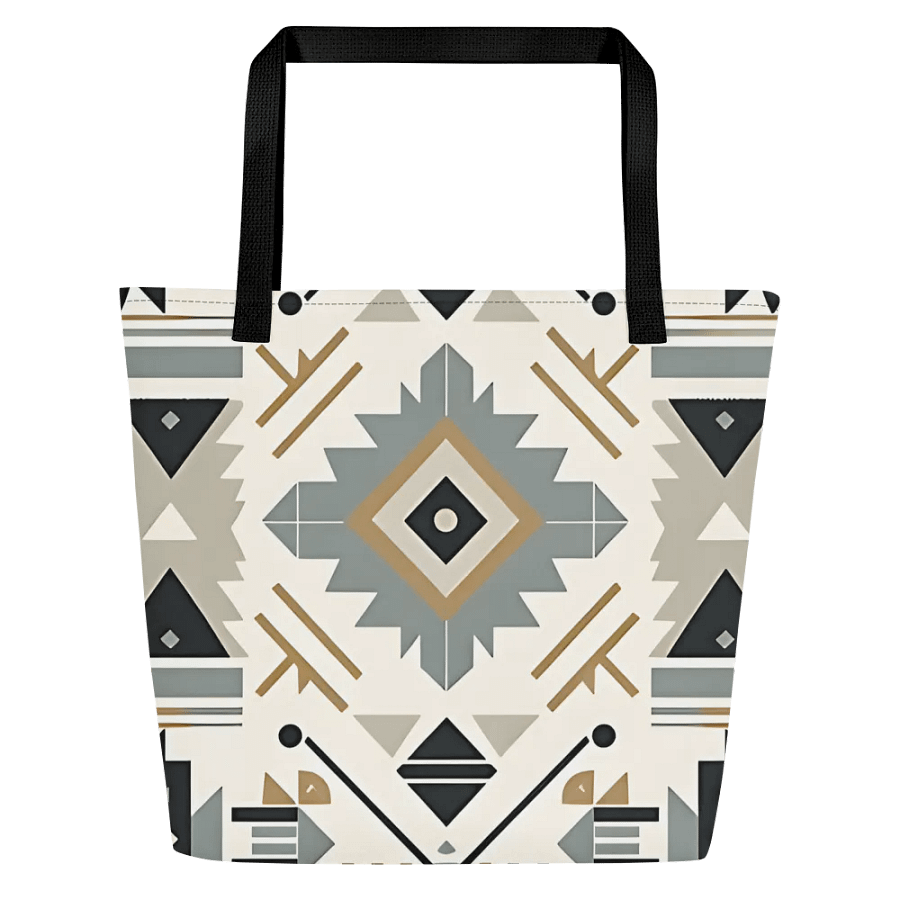 Southwestern Tribal Geometric Tote Bag product image (2)