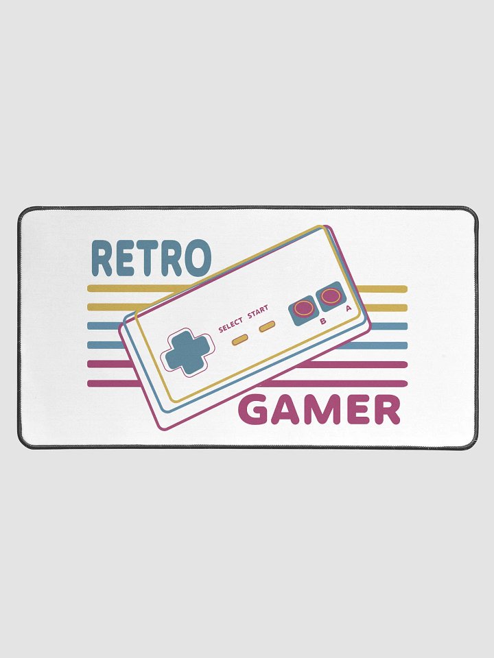 Retro Gamer Desk Mat - Ultimate Comfort for Gaming product image (1)