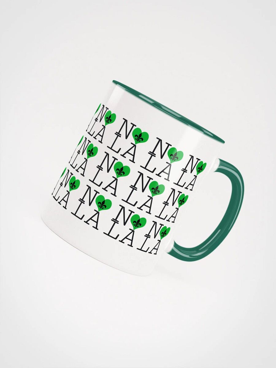I LOVE NOLA **LEGACY COLOR MUG** (GREEN HEART INFINITY WALL) product image (29)