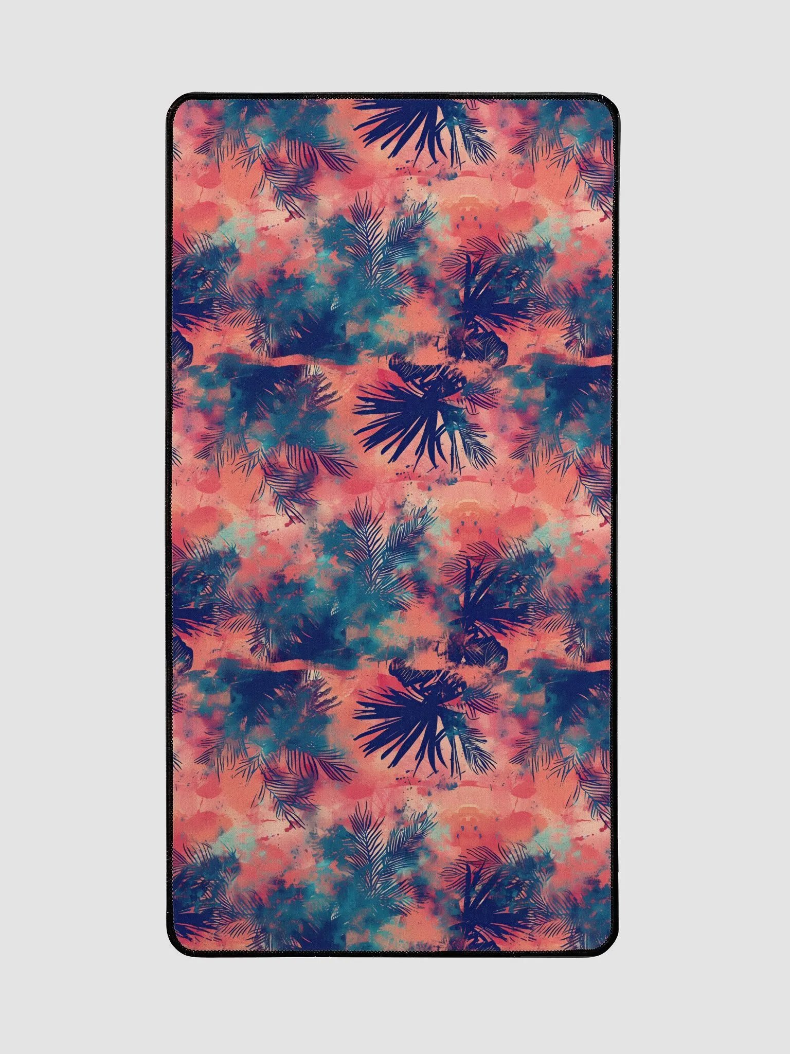 Bleached Leaf Pattern Desk Mat product image (2)